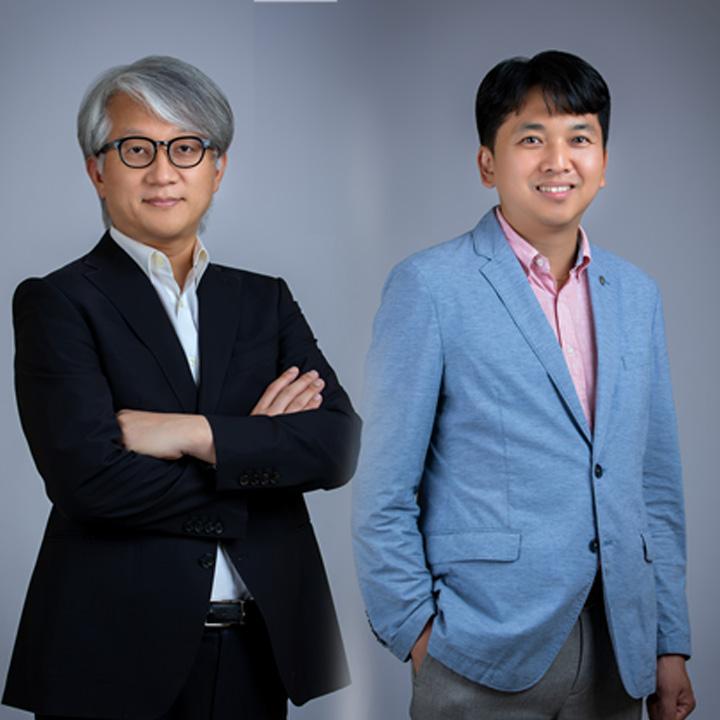 왼쪽부터 백승필 교수, 김희석 교수 사진